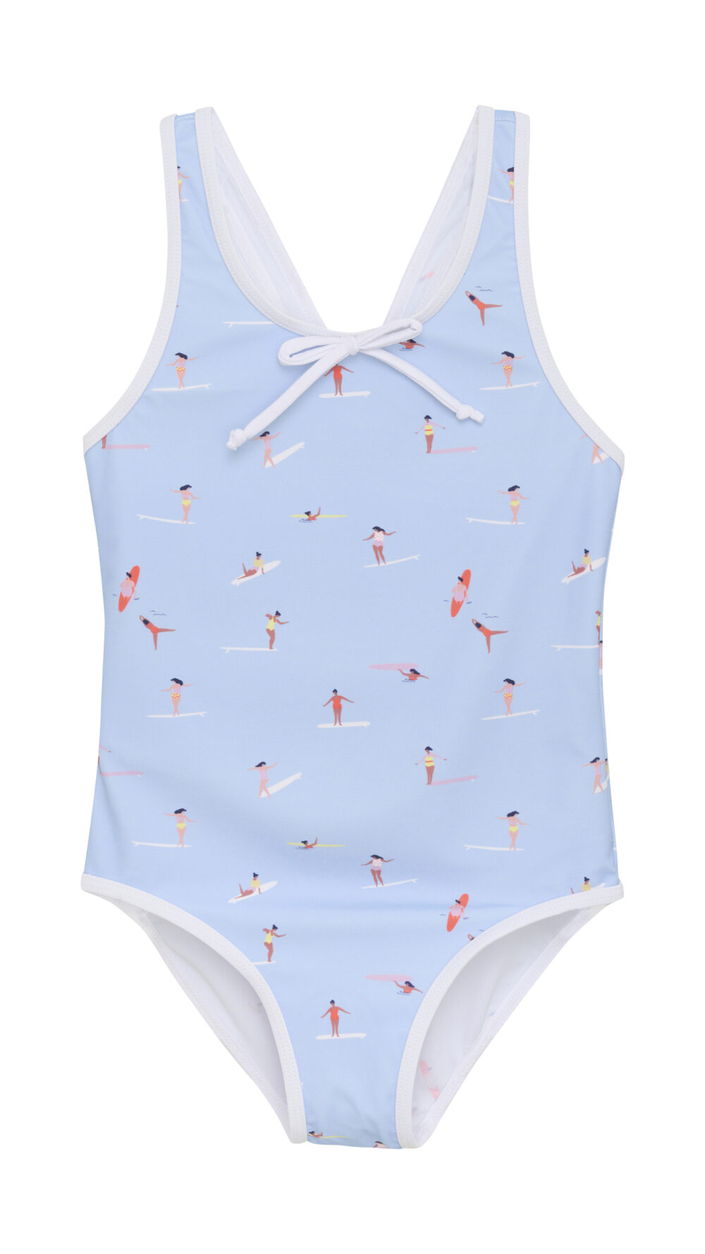 Color Kids Swimsuit W.Bow, AOP - Cereluan