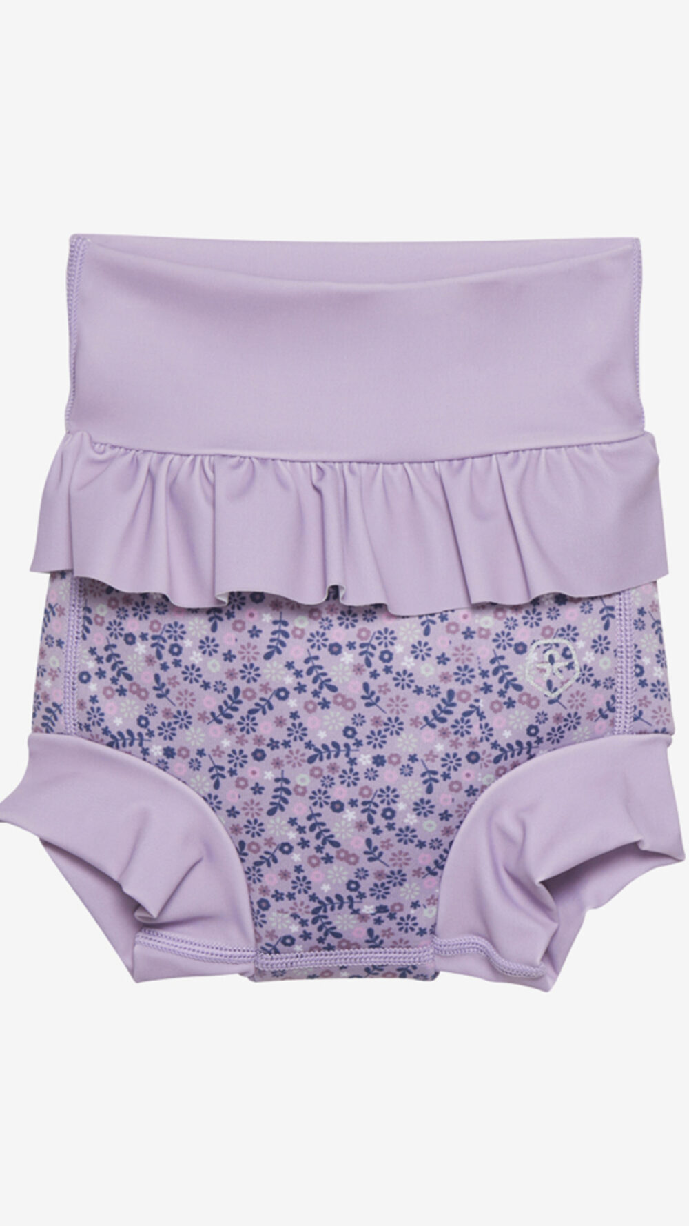 Color Kids Trunks W. Frills, Flower (svømmebleie)
