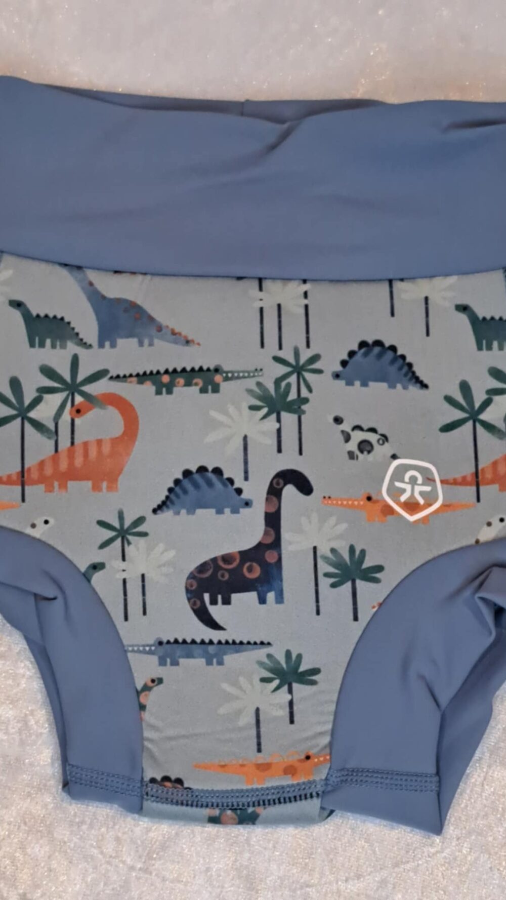 Color Kids Baby Trunks - Dinosaur (svømmebleie)