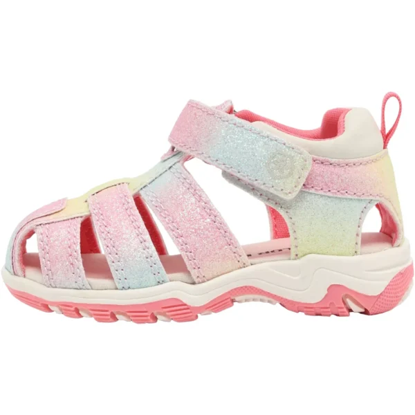 Rosa baby sandaler1 Color Kids sandaler til baby - Pink Lemonade
